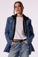Load image into Gallery viewer, Blue Revival - Trench With Hoodie Insert - Med St Denim
