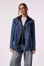 Load image into Gallery viewer, Blue Revival - Trench With Hoodie Insert - Med St Denim