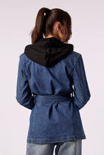 Load image into Gallery viewer, Blue Revival - Trench With Hoodie Insert - Med St Denim