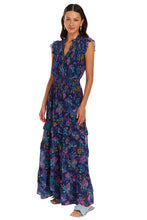 Load image into Gallery viewer, Allison New York - Hazel Maxi Dress - Bohemian Floral Navy