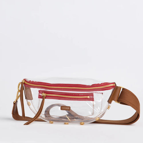 Hammitt - Charles Crossbody Clear - Mahogany Pebble