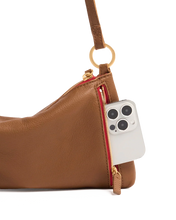 Load image into Gallery viewer, Hammitt - Kyle - Mahogany Pebble Bag Red Zip