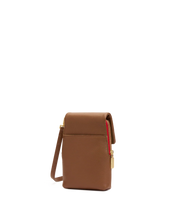 Load image into Gallery viewer, Hammitt - VIP Mobile - Mahogany Pebble Bag Red Zip