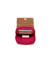 Load image into Gallery viewer, Hammitt - VIP Mobile - Mahogany Pebble Bag Red Zip