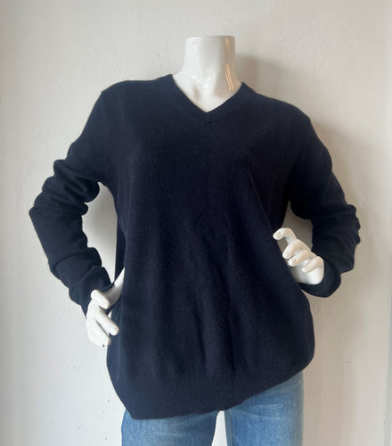 Velvet - Harmony Cashmere Sweater - Navy