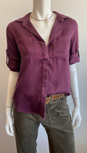 Load image into Gallery viewer, Velvet Heart - Riley Top - Irish Plum