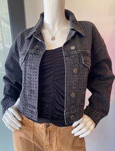 Load image into Gallery viewer, Velvet Heart - Clint Sparkle Jacket - Black
