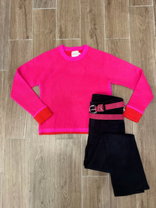 Brodie - Irene Sweater - Diva Pink