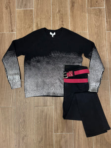 J. Society - Metallic Shaker Sweater - Black