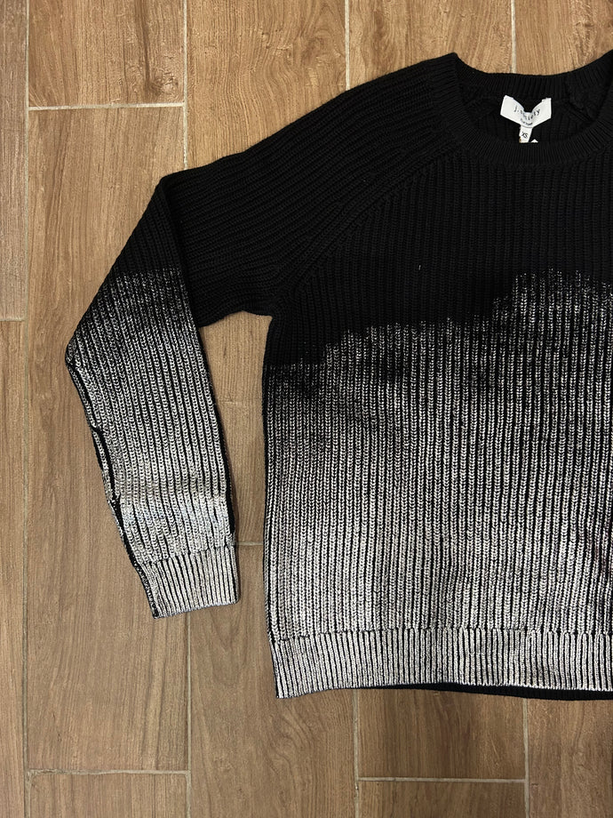 J. Society - Metallic Shaker Sweater - Black