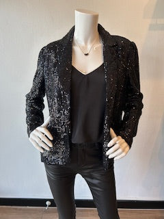Love Token - Susan Blazer - Black Sequin