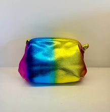 Load image into Gallery viewer, m. andonia - Clam Clutch - Rainbow Metallic