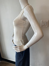 Load image into Gallery viewer, Crown Jewel - Hollywood Henley Sleeveless Tee - Pearl