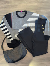 Load image into Gallery viewer, Zaket &amp; Plover - Handwork Stripe Sweater - Cloud