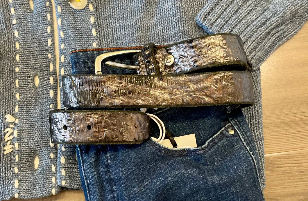 B. Belt - Lisa Silver - Black Gun Metal