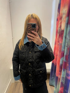 Blank NYC Barn Jacket - Black/Denim