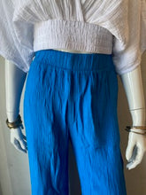 Load image into Gallery viewer, LA Made - Cali Chill Wide Leg Pant - Sapphire