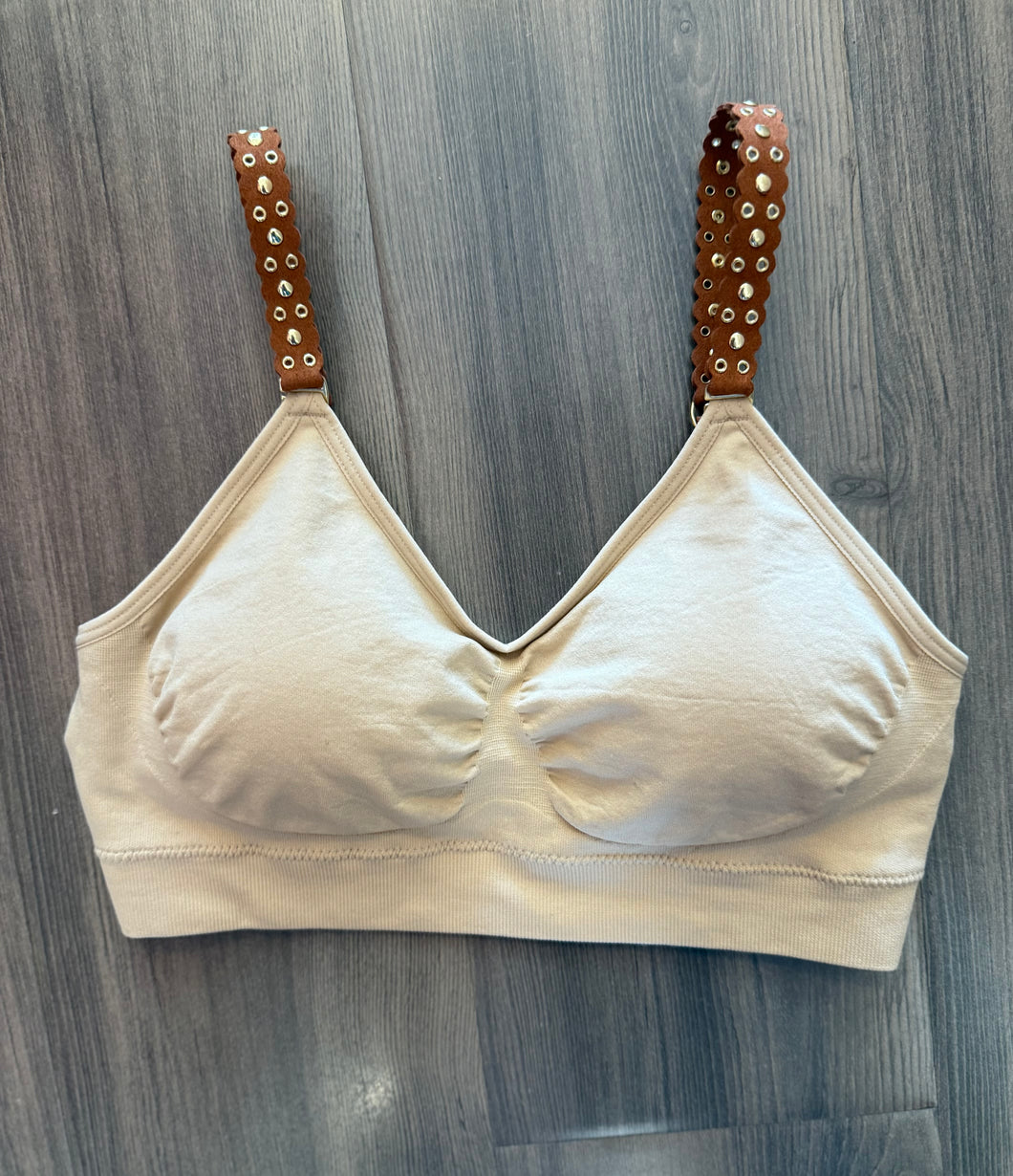 Strap-It's - Camel Suede - Nude