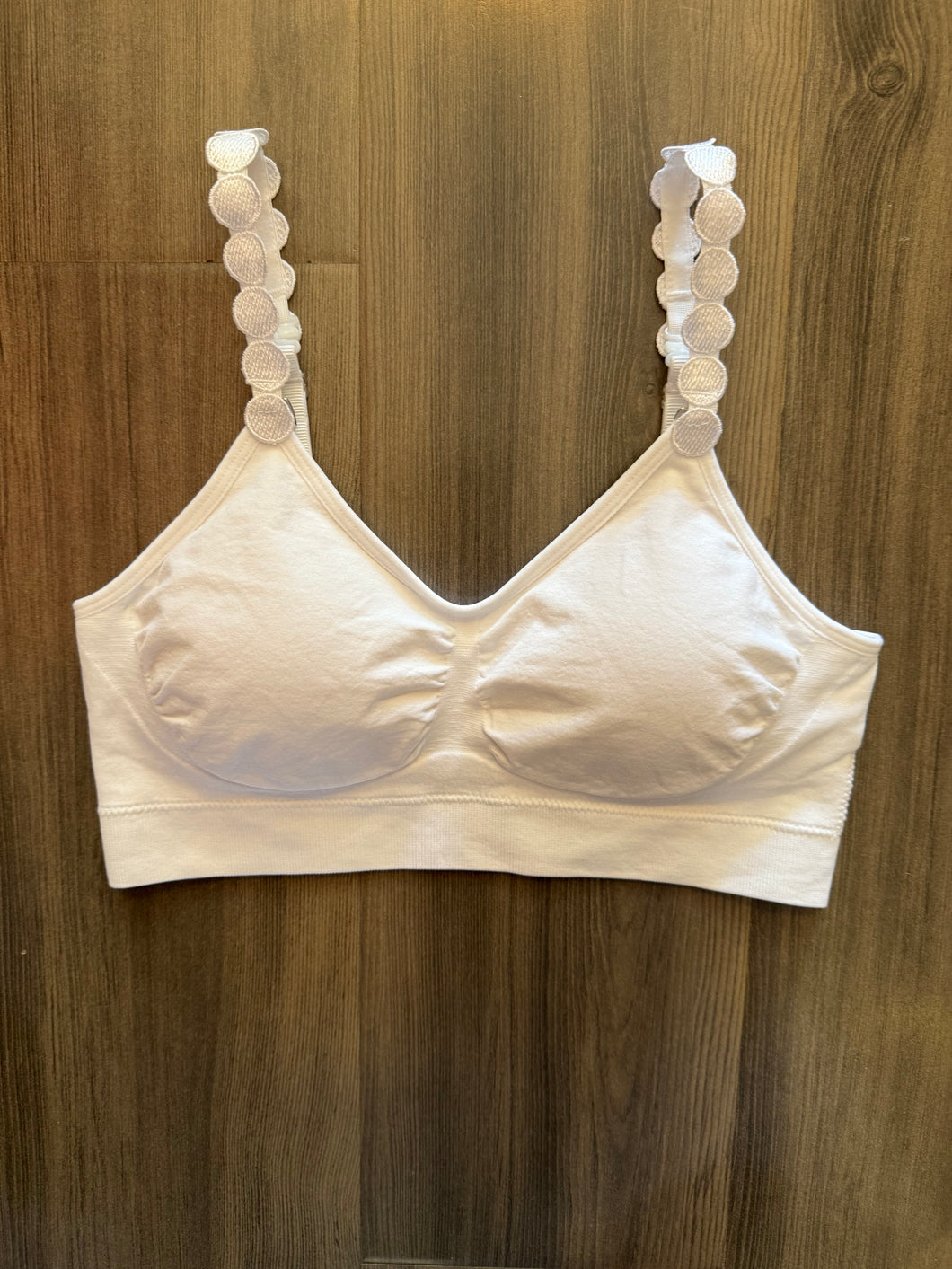 Strap-It's - White Circles - White