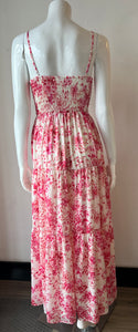 Lavender Brown - Aurora Dress - Pink/Ivory