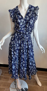 Pinch - Navy Floral Dress - Navy Floral