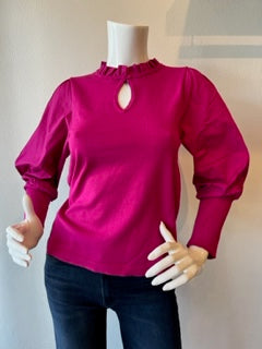 Melissa Nepton - Sheryl Puff Sleeve - Fuschia