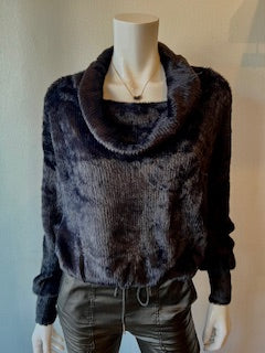 Lavender Brown - Baliee Sweater - Black