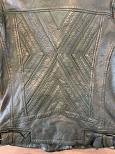 Load image into Gallery viewer, Mauritius Kyra Leather Jacket - Dark Green