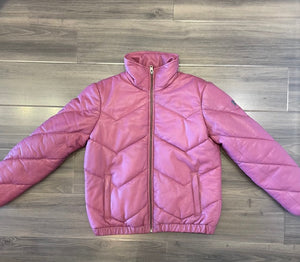 Mauritius Nele Leather Jacket - Pink