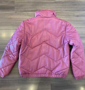 Mauritius Nele Leather Jacket - Pink