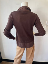 Load image into Gallery viewer, J Society -2Fer Washed Rayon Sweater - Coffee Bean
