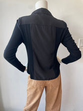 Load image into Gallery viewer, Lola + Sophie - Long Sleeve Hybrid Shirt - Black