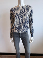 Load image into Gallery viewer, J Society - Python Crew Sweater - Navy