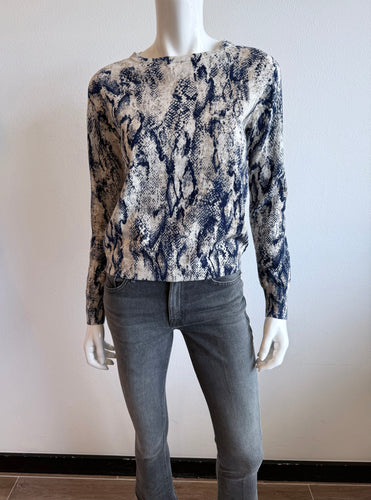 J Society - Python Crew Sweater - Navy