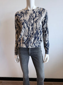J Society - Python Crew Sweater - Navy