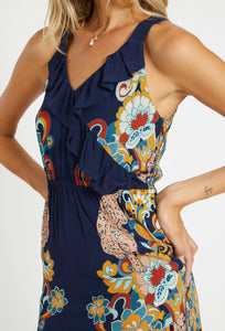 Caballero - Tilda Dress - Cosmic Cheetah