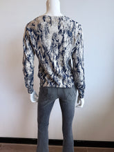 Load image into Gallery viewer, J Society - Python Crew Sweater - Navy