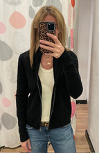 Load image into Gallery viewer, J Society - Double Zip Cardi - Black