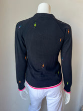 Load image into Gallery viewer, WISPR by Brodie - Electric Embroidery Sweater - Coal