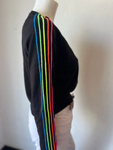 Load image into Gallery viewer, WISPR by Brodie - Sporty Stripe Mini Sweater - Coal