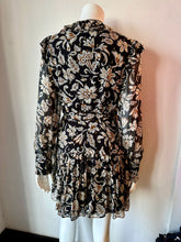 Load image into Gallery viewer, Lavender Brown Natasha Mini Dress- Black/ Bronze
