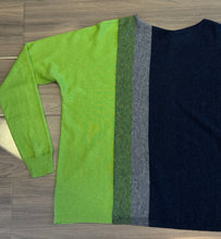 Load image into Gallery viewer, Zaket &amp; Plover - Vertical Line Sweater - Dark Denim