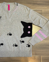 Load image into Gallery viewer, Zaket &amp; Plover - Cheeky Cat Sweater - Marl