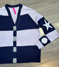 Load image into Gallery viewer, Zaket &amp; Plover - Stars &amp; Spots Cardi - Wax Paper