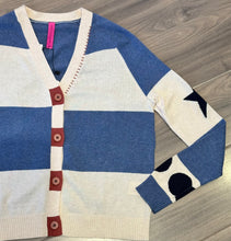 Load image into Gallery viewer, Zaket &amp; Plover - Stars &amp; Spots Cardi - Ink
