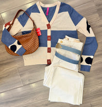 Load image into Gallery viewer, Zaket &amp; Plover - Stars &amp; Spots Cardi - Ink