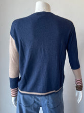 Load image into Gallery viewer, Zaket &amp; Plover - Crazy Stripe Sweater - Denim