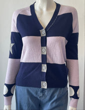 Load image into Gallery viewer, Zaket &amp; Plover - Stars &amp; Spots Cardi - Wax Paper