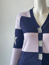 Load image into Gallery viewer, Zaket &amp; Plover - Stars &amp; Spots Cardi - Wax Paper
