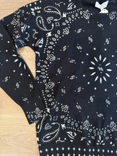Load image into Gallery viewer, J Society - Foil Bandana Sweater - Black